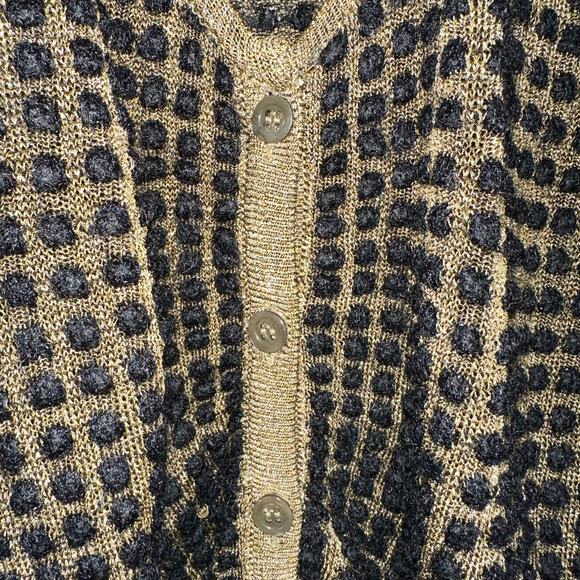 Moschino Cheap and Chic Mohair Wool Knit Cardigan Sweater Size 8 - Picture 4 of 13